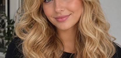 The Girl Who Stopped Looking in the Mirror – A WigStyleHub Review of the Full-Head Synthetic Long Curly Gradient Golden Wig