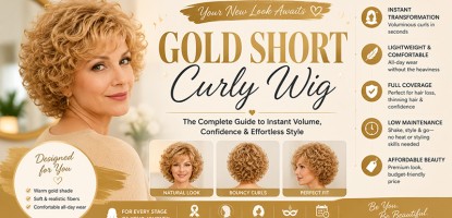 Gold Short Curly Wig: Styling Guide, Care Tips & Buying Advice