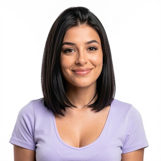 Women's Real Hair Expression Top Patch - Natural Invisible Density Boost & Gray Coverage Cap Extensions with Adhesive