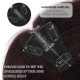 Hand-knitted Human Hair Top Piece for Hair Loss Coverage, Gray Hair Concealment, and Increased Volume for Women.