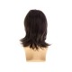 New Hot-Selling Men's Brown Medium-Length Layered Synthetic Fiber Hairpiece