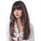 Women's Layered Long Straight Hair | High-Temperature Resistant Synthetic Wig Cap