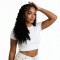 Large Wave Curly Wig | Crochet Braid Hair Extension | Feather Texture