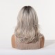 Chemical Fiber Short Wavy Women's Wig Full Hand-Knitted Natural and Comfortable