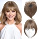 Golden Breathable Full Lace Topper: Natural White Hair Cover with Invisible Hairline for Women.