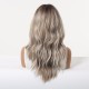 Brown C-Curl Lace Front Bob with Rose Mesh Cap for Women – Natural Wave High-Temp Synthetic Fashion Wig