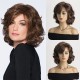 Women's Realistic Short Wavy Wig Cap | Breathable Mesh Base | Perfect for Daily Wear