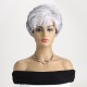 New Fashion Wavy Short Wig with Slanted Bangs for Women, Mixed Colors - Bulk Wholesale for AliExpress