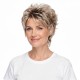 Women's Short Curly Wig | Outward Flared Voluminous Gradient Wig | Trendy Short Hair Style
