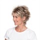 Women's Short Curly Wig | Outward Flared Voluminous Gradient Wig | Trendy Short Hair Style