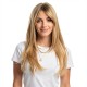 Long Layered Bangs Full Wig with C-shaped Sidebangs for Women