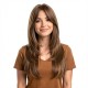 Long Layered Bangs Full Wig with C-shaped Sidebangs for Women
