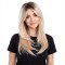 Long Layered Bangs Full Wig with C-shaped Sidebangs for Women