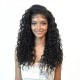 Black Big Wave Hair Extension | Suitable for High-Volume Hair | Front Lace Design