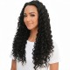 Black Big Wave Hair Extension | Suitable for High-Volume Hair | Front Lace Design
