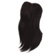 Hear Hair Top Piece for Women, Center Parting Long Straight Synthetic Fiber Hair Extension to Cover Gray Hair