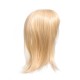 Hear Hair Top Piece for Women, Center Parting Long Straight Synthetic Fiber Hair Extension to Cover Gray Hair