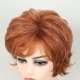 New Synthetic Full-Wig with Side Part, Short Wavy Style | Natural and Breathable Mesh Base for Daily Wear