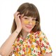 Hand-Woven Blonde Brown Bangs with a Deep Part for Black Hair Women's Styling | Lash-Front Extensions
