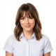 Hand-Woven Blonde Brown Bangs with a Deep Part for Black Hair Women's Styling | Lash-Front Extensions