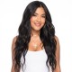 Fiber Hairpiece Women's Topper | Long Curly Graduated Side Bangs Volume Add-on