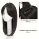 Synthetic Long Wavy Color-Gradient Lace Front Hairpiece for Women - Natural Breathable Volumizing Hair Extension Block