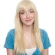 Women's Long Hair Gradient Graduated Bangs Natural Breathable Fibre Hair Extensions Clip-in Topper