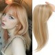 Women's Graduated Curtain Bangs Lace Front Hair System for Hairline Repair, Synthetic Long Curly Hairpiece, Breathable Natural Volume Adder