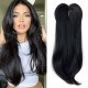 Women's Graduated Curtain Bangs Lace Front Hair System for Hairline Repair, Synthetic Long Curly Hairpiece, Breathable Natural Volume Adder