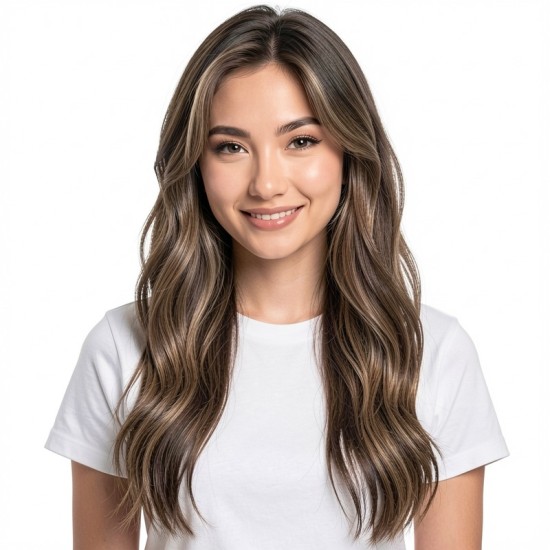 Women's Lace Front Hairpiece | Synthetic Fiber with Natural Water Ripple Texture for Hair Loss Coverage