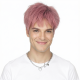 Women's Long Wavy Pink Wig | Men's Pink Wig Cap