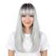 Women's Highlight High Temperature Silk Straight and Wavy Wig Cap