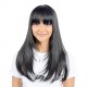 Women's Highlight High Temperature Silk Straight and Wavy Wig Cap