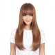 Women's Highlight High Temperature Silk Straight and Wavy Wig Cap