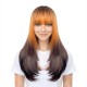 Women's Highlight High Temperature Silk Straight and Wavy Wig Cap