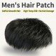 Men's Invisible Short Curly Topper | Ultra-Thin Breathable Hair Adder for Daily Wear | Natural Styling Wig System