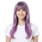 Pink Long Curly Hair with Airy Bangs - Anime Cosplay Wig (Full Wig)