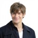 Men's Short Hair Wig | Black Side-Parted Short Hair | For Sports and Performance