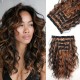 12-inch Synthetic Wefted Wig Piece with Wavy Curl - Lightweight, Breathable, and High-Temperature Resistant