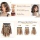 12-inch Short Curly Wavy Wig | Heat-Resistant Synthetic Hair | Vintage Style Bright Colors