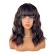 New High-Temperature Fiber Short Wavy Wig | Natural and Realistic for Daily Wear