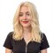Platinum Top Full-Hand-Knitted Human Hair Sliding Bangs Replacement Piece – Lightweight Breathable Add Volume