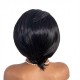 13x4 Front Lace Wig | Black Short Hair | Natural Hairline
