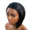 13x4 Front Lace Wig | Black Short Hair | Natural Hairline
