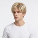 Stylish Men's Short Fluffy Hairpiece | Mechanism Synthetic Fiber Wig for Daily Wear - Universal Fit