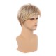 Men's Fashion Synthetic Short Full-Body Wig - Voluminous Mechanically Textured Hairpiece
