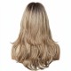 Long Hair Full Headpiece | Curtain Bangs Wavy Dynamic Style | Realistic Natural Lazy Look Wig