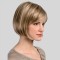 Wholesale Bobo Short Straight Wigs with Slanted Bangs for Fashionable Women