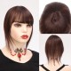 Women's Hairpiece Top with Bangs for Fringe Coverage and Hairline Concealment – Lightweight Styling Patch
