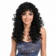New Lace Trim 13x4 Human Hair Lace Closure | Fashion Black Curly Long Hair Extension